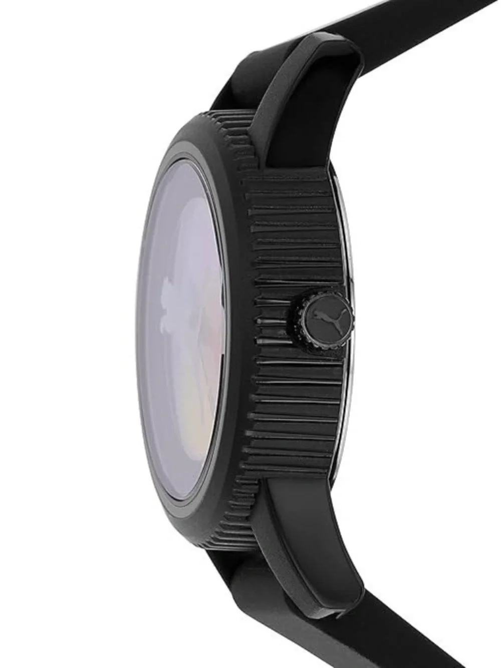 34mm Women's Wristwatch PUMA ULTRAFRESH P1068 Silicone Black NWT